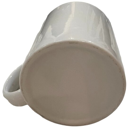 Vintage 90s Sculpted Face Mug , 3D Nose Mug Cup Smirk Funny Whimsical Face 10oz - Picture 6 of 7